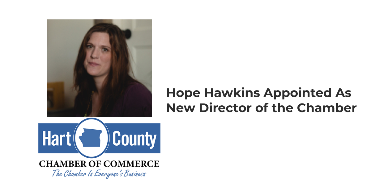 Hope Hawkins Appointed New Director of the Chamber